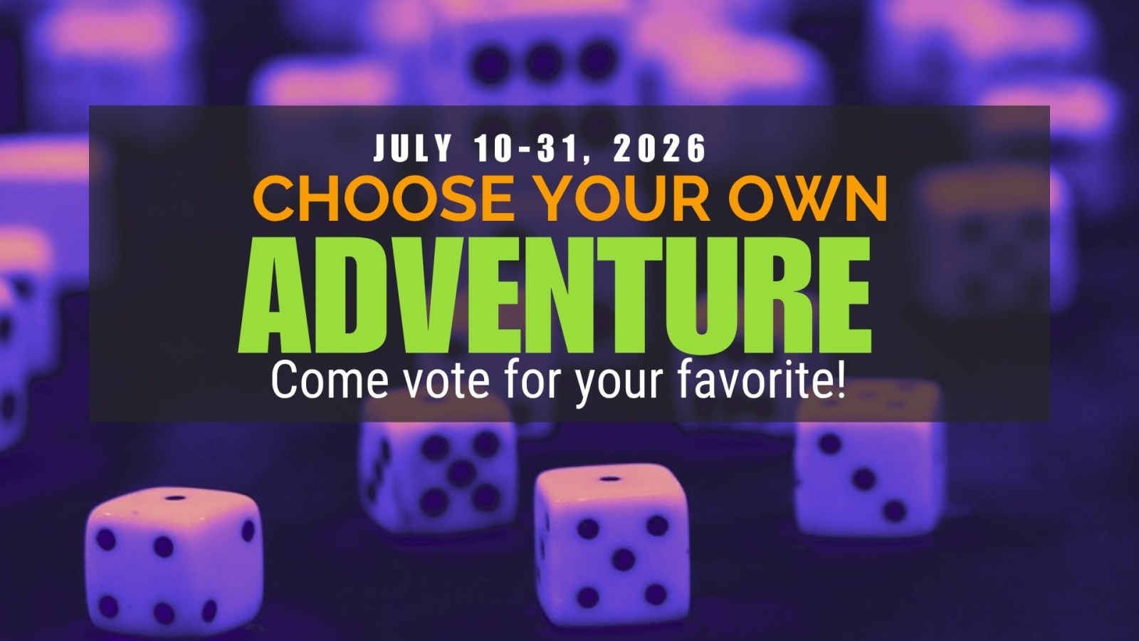 Choose Your Own Adventure