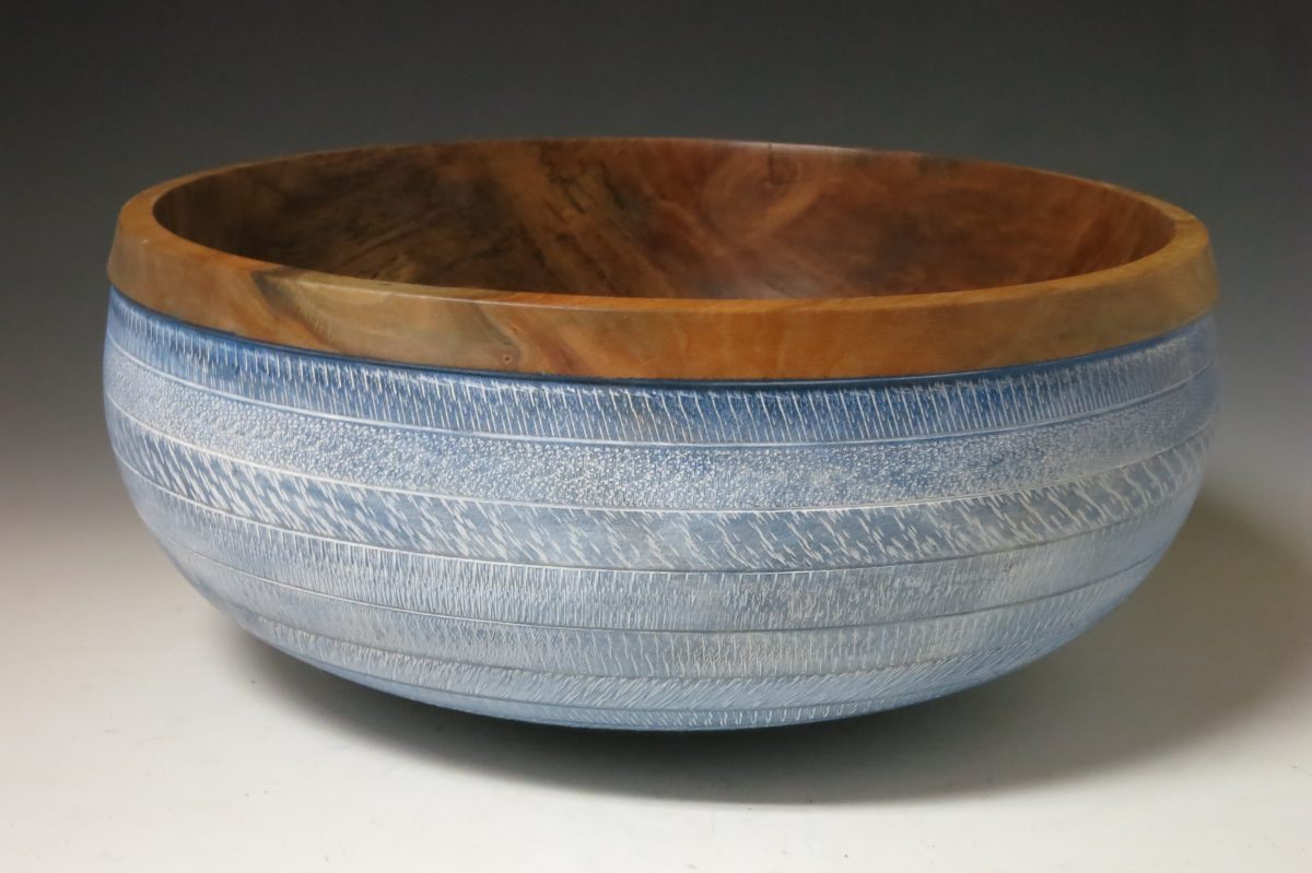 668- D425 Blue Textured sycamore
